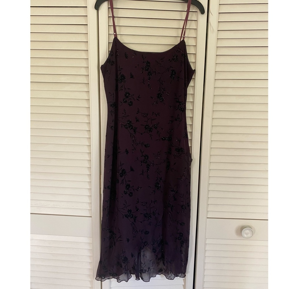 Purple and Black, dress